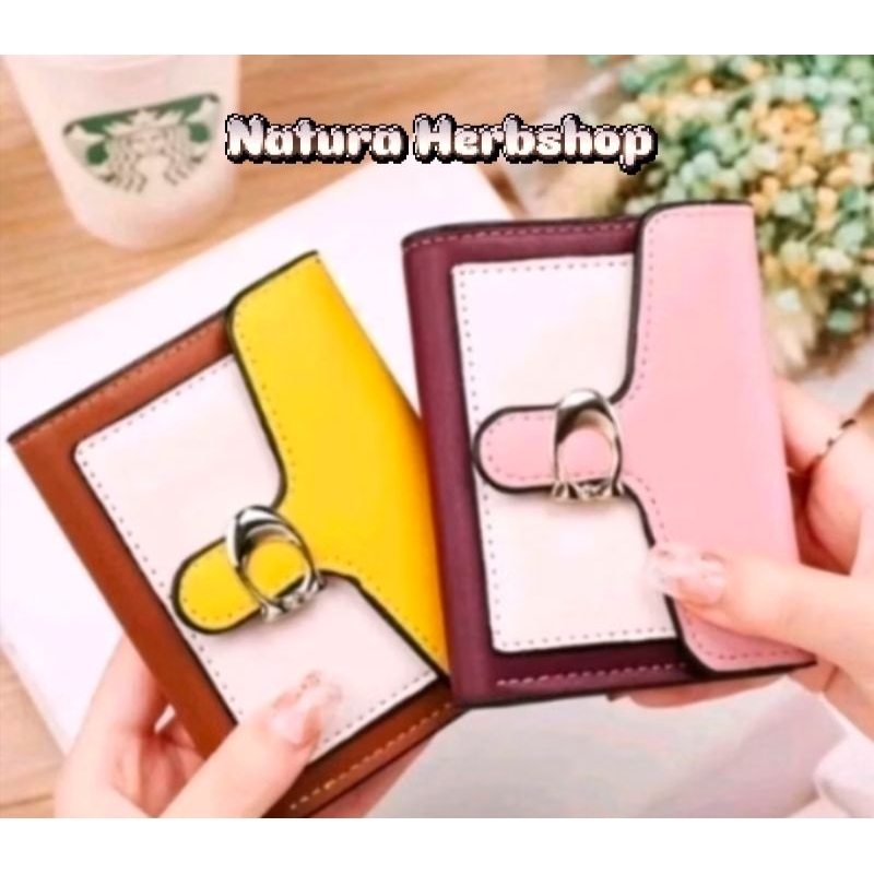 Dompet Kecil Wanita Impor Fashion Korea - Dompet Wanita Kecil PUNYA - Dompet Lipat Kekinian