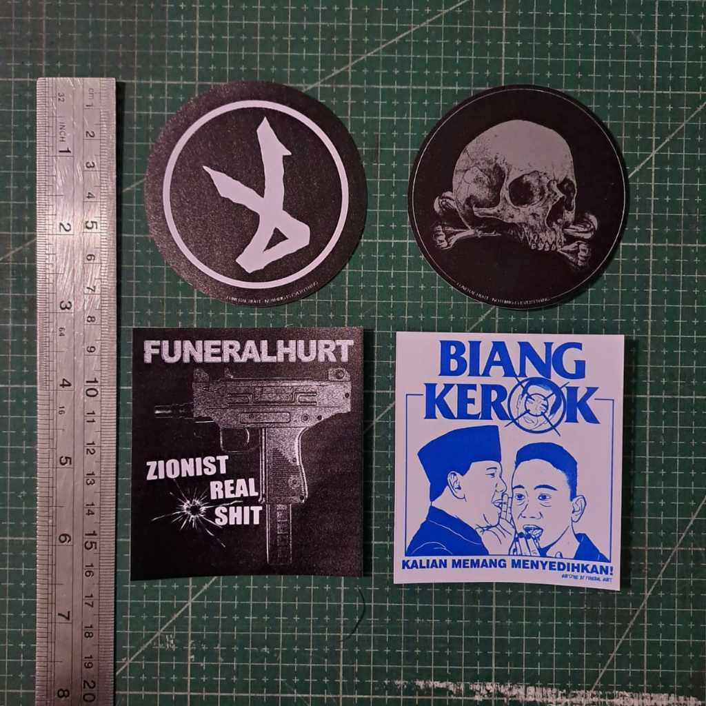 

funeral hurt stiker pack
