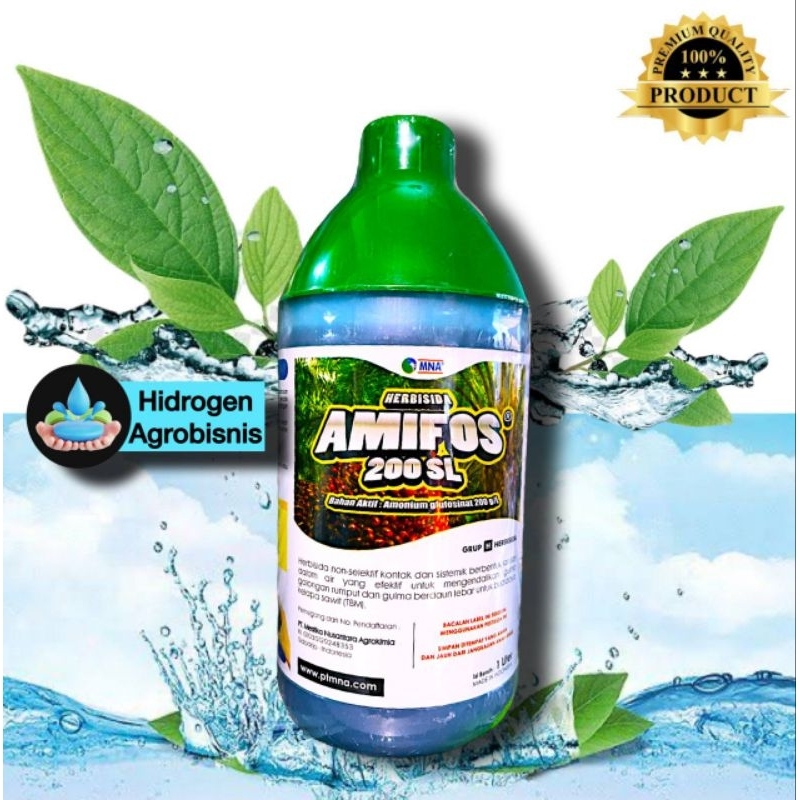 Amifos Herbisida Rumput Lulangan Grinting 1 Liter Rumput Kering Super Cepat Sampai Akar 1 Liter