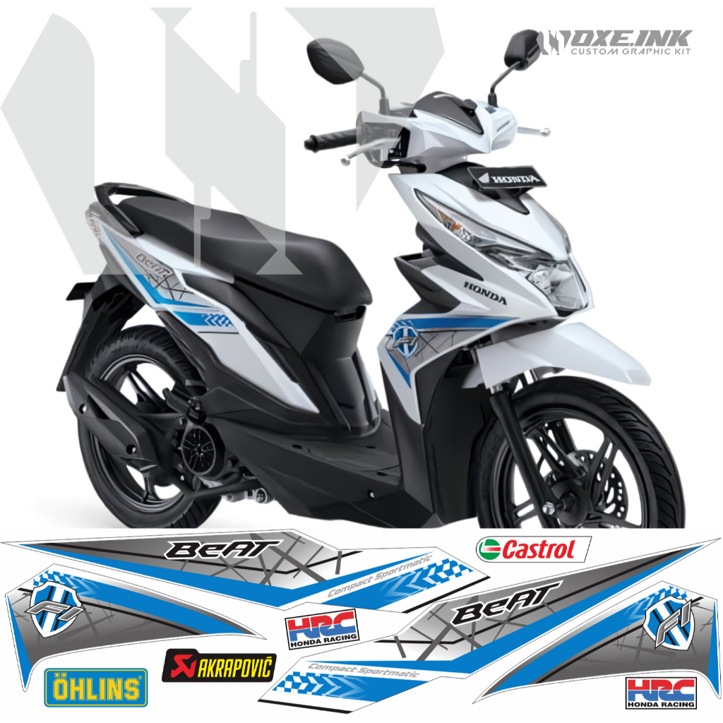 Stiker Striping Beat Fi Esp Original 2017