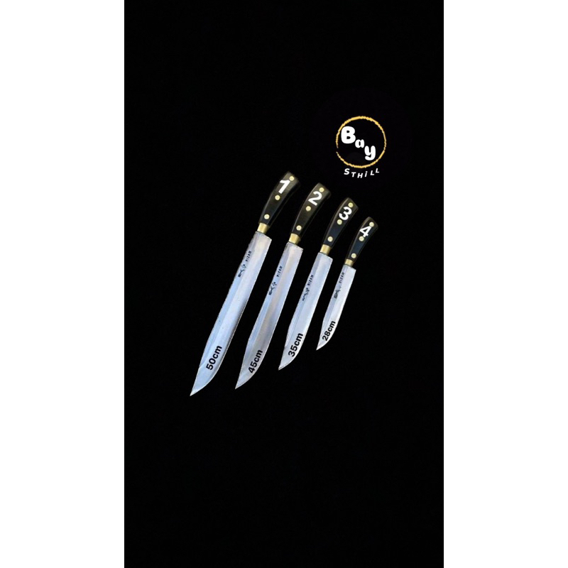 pisau sembelih/pisau seset cap garpu solingen germany (premium)