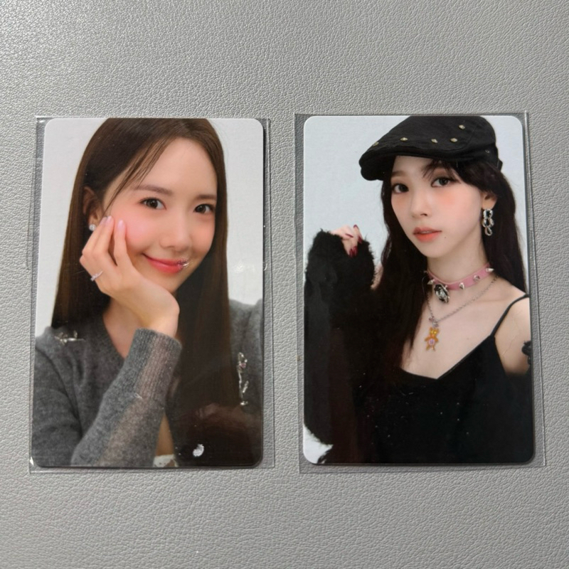 [OFFICIAL] Yoona & Karina Photocard PC SM Town 2025 SNSD Girls’ Generation Aespa Suju Super Junior N