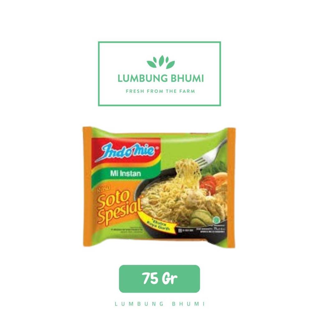 

INDOMIE Mi Soto Spesial 75 Gr Ecer 1 Pcs - Lumbung Bhumi