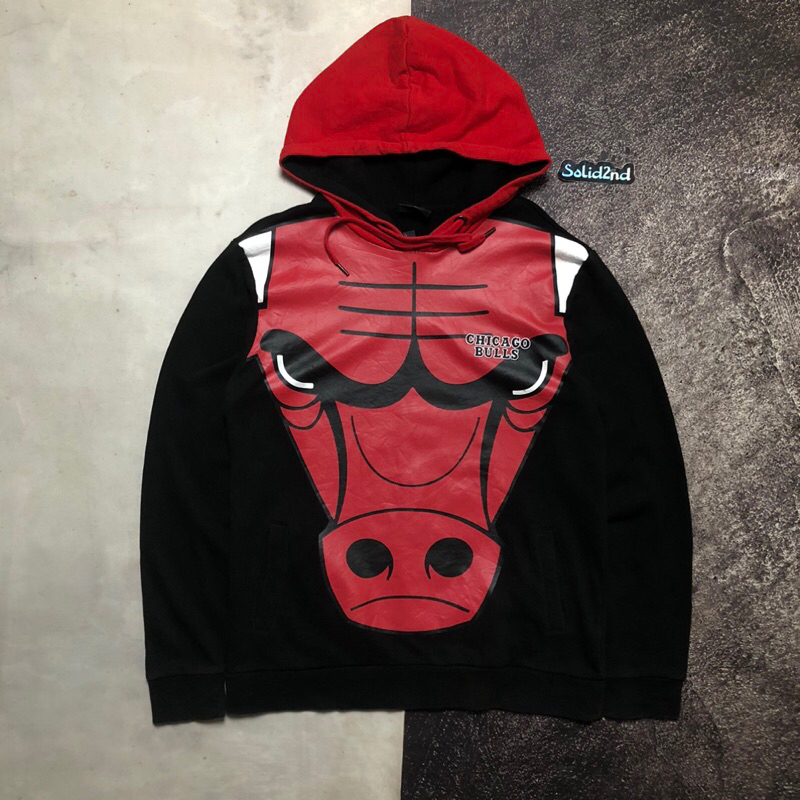 Hoodie chicago Bulls Big Logo (RARE ITEM)