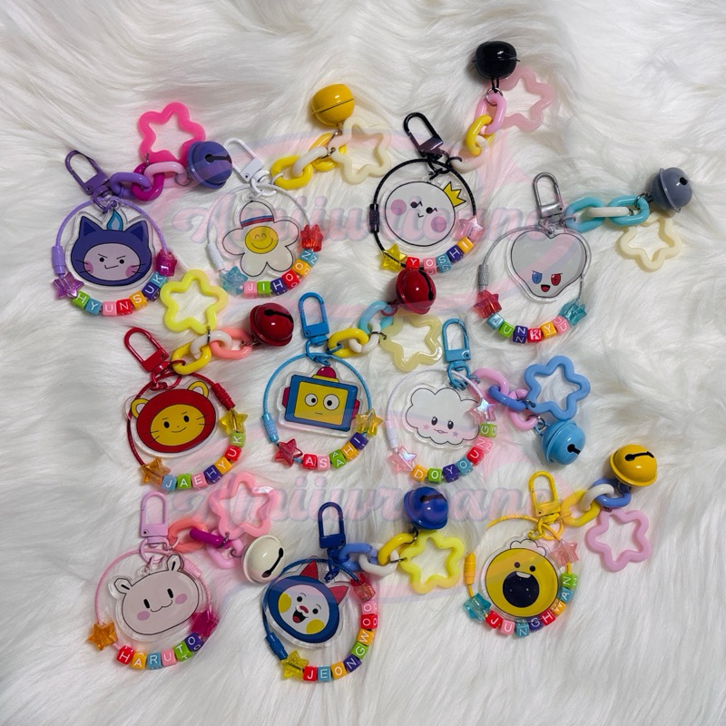 BAGCHARM TRUZ TREASURE MINI (BISA CUSTOM NAMA TULIS DI NOTES)