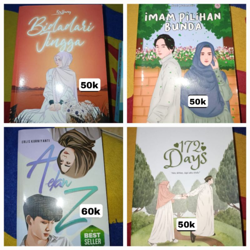 Preloved Novel Wattpad / Buku Novel Preloved