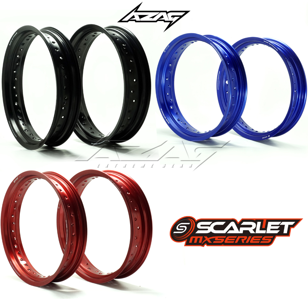 VELG SUPERMOTO SCARLET RACING RING 17-300-350 KLX CRF WR