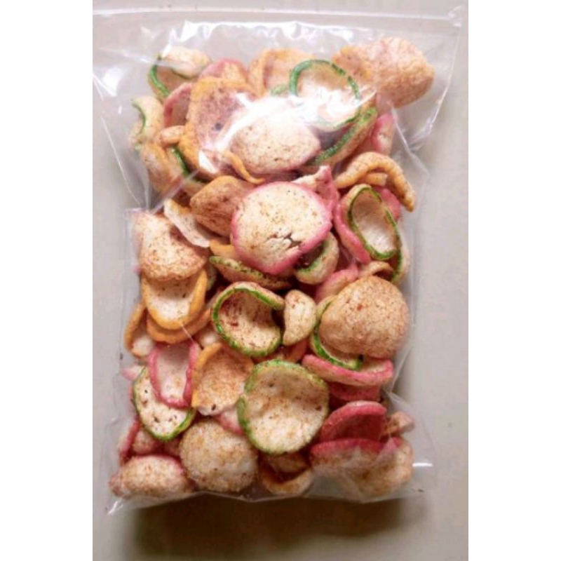 

kerupuk seblak rasa pedas asin 500gr.