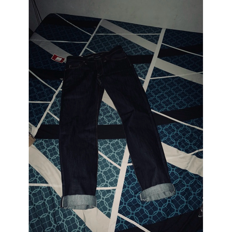 JUAL BARU DI PAKAI SEKALI EDISI KEGEDEAN SIZE 30 WINGMAN DENIM 20oz
