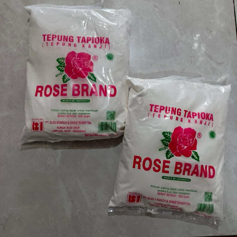 

[500 gr] Rose Brand Tepung Tapioka / Kanji
