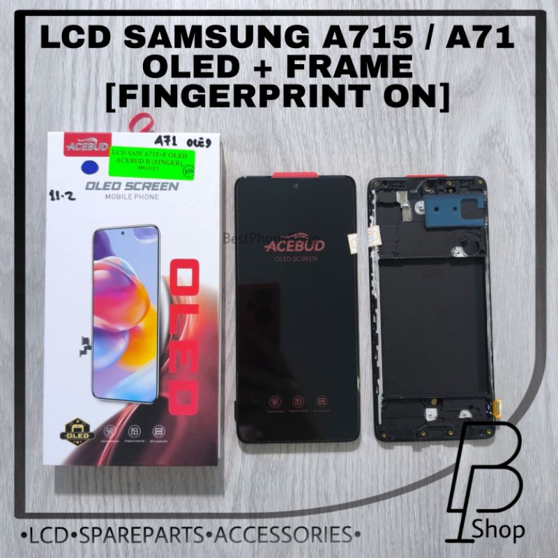 LCD SAMSUNG A715 / A71 OLED + FRAME [FINGERPRINT ON]