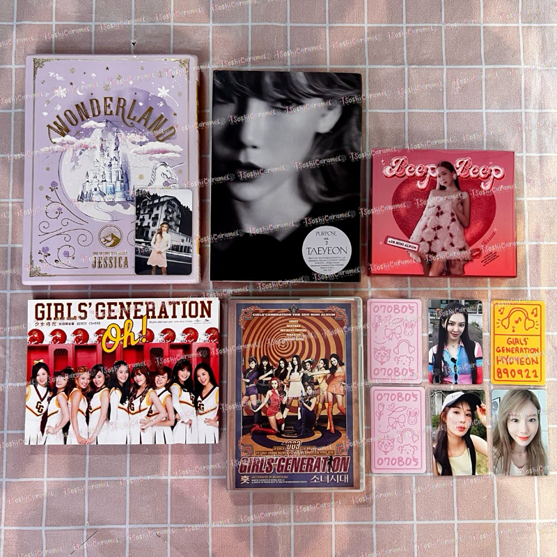 [ BACA DESC + PILIH J&T/SICEPAT ] ALBUM SNSD GIRLS GENERATION HOOT JESSICA JUNG WONDERLAND BEEP BEEP