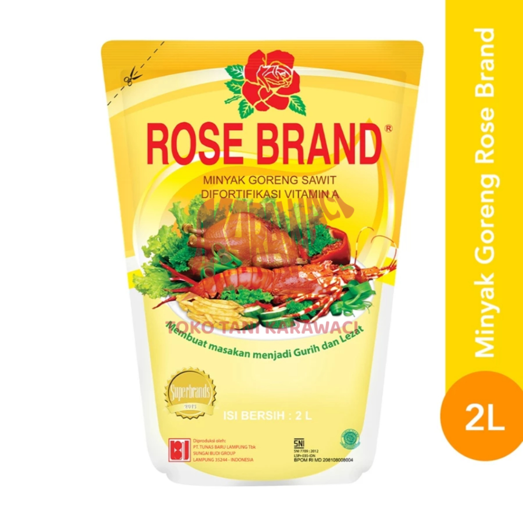 

ROSE BRAND Minyak Goreng @2L