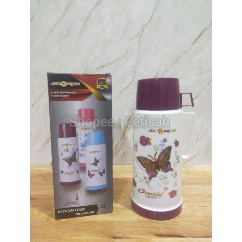 Termos Air Panas Scorch 1 Liter / Termos Air Tuang / Vacuum Flask Scorch 1 Liter / Termos Vacuum 1 L