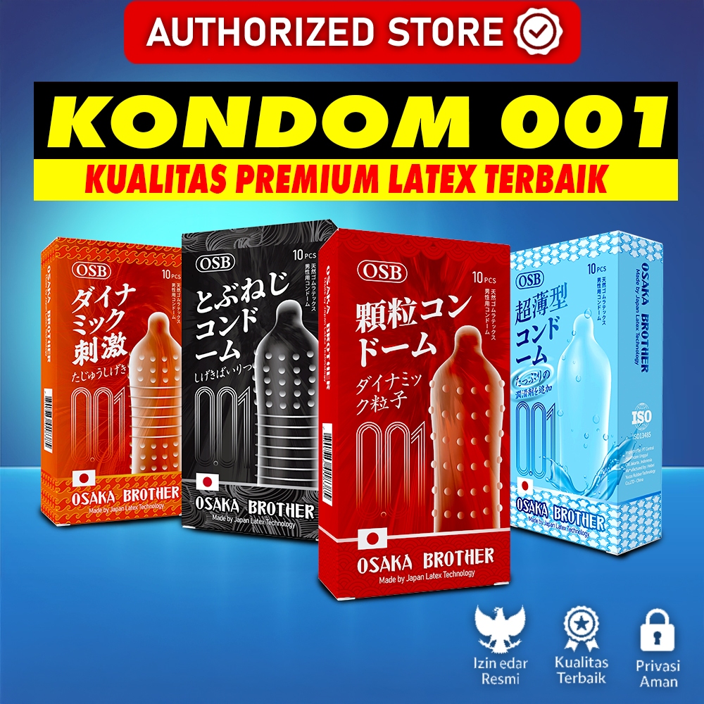 OSB Japan Condom Dotted 001 - Kondom Bergerigi 001 Kualitas Premium