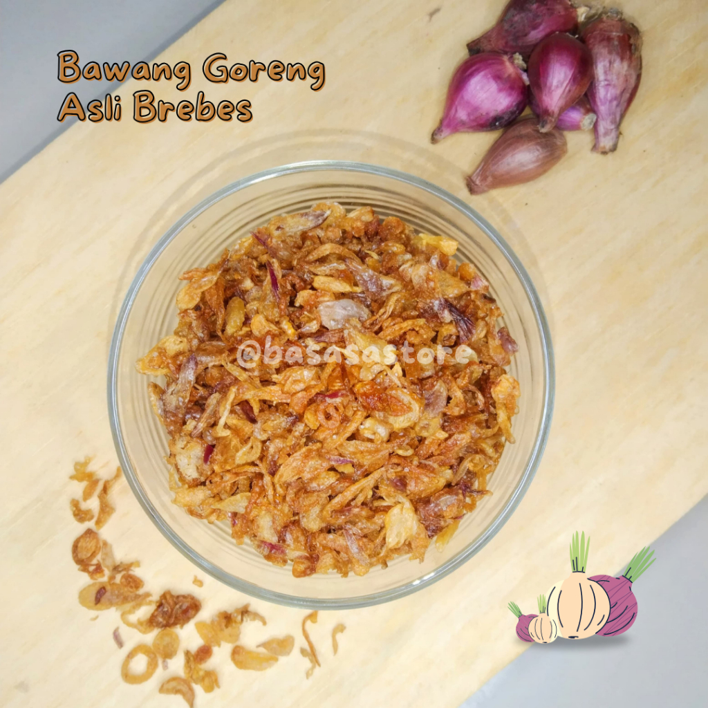 

Bawang Goreng Asli Brebes | Bramgor Brambang Goreng Khas Brebes
