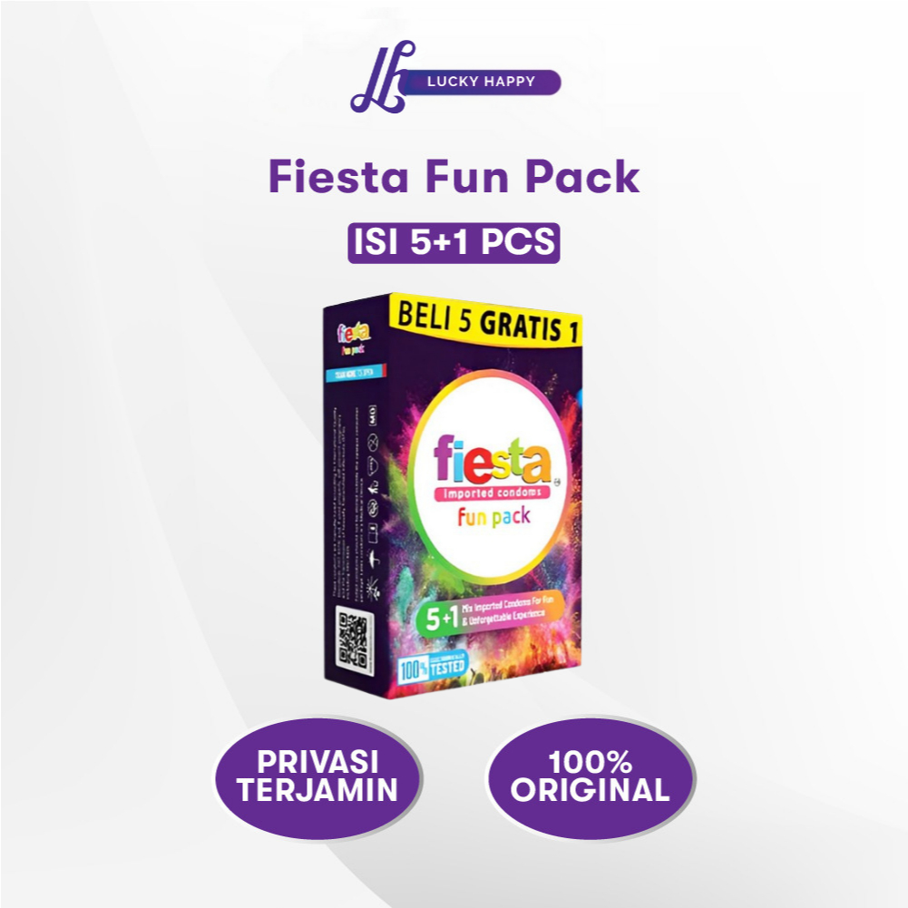KONDOM FIESTA DOTTED PRIVASI TERJAGA_BERGERIGI TERBAIK