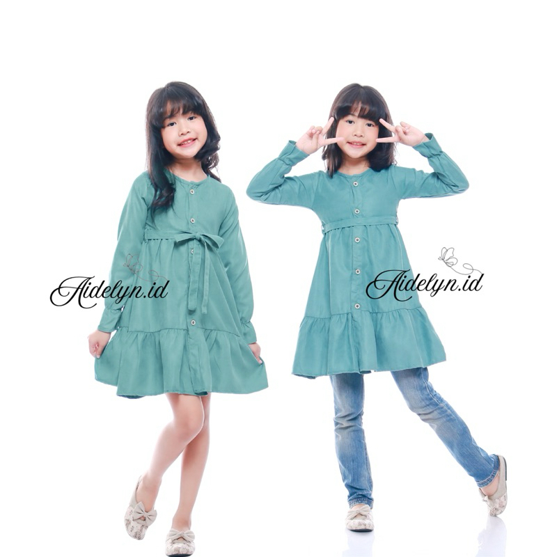 Dress/Tunik Anak Usia 2-10 Tahun Lucu Adem Nyaman | Dress Anak | Tunik Anak | Dress Anak Lengan Panj
