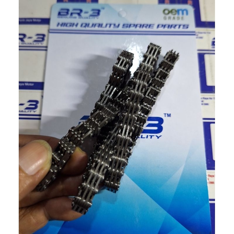 Rantai Keteng Kamprat Tiger BR3 Empat Lapis 102 Mata 3×4-102L BR-3