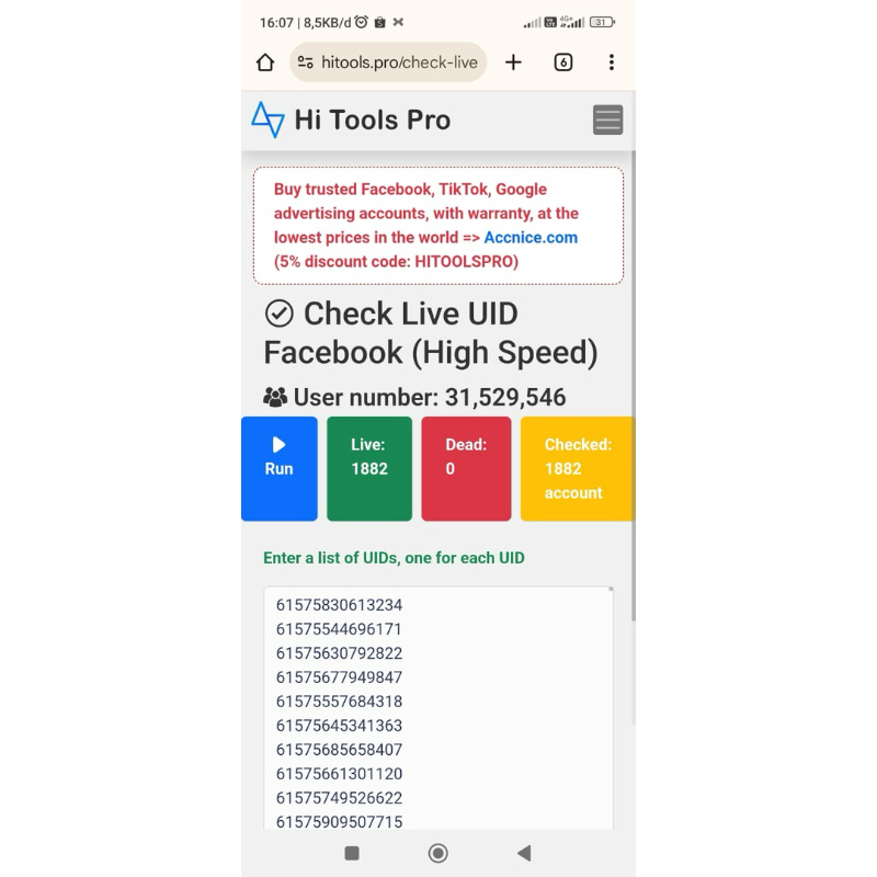 AKUN FB UID BISA GANTI PW ADA PERTEMANAN AKUN FB FRESH UID OUTLOOK BISA GANTI PW DAN ADA PERTEMANAN