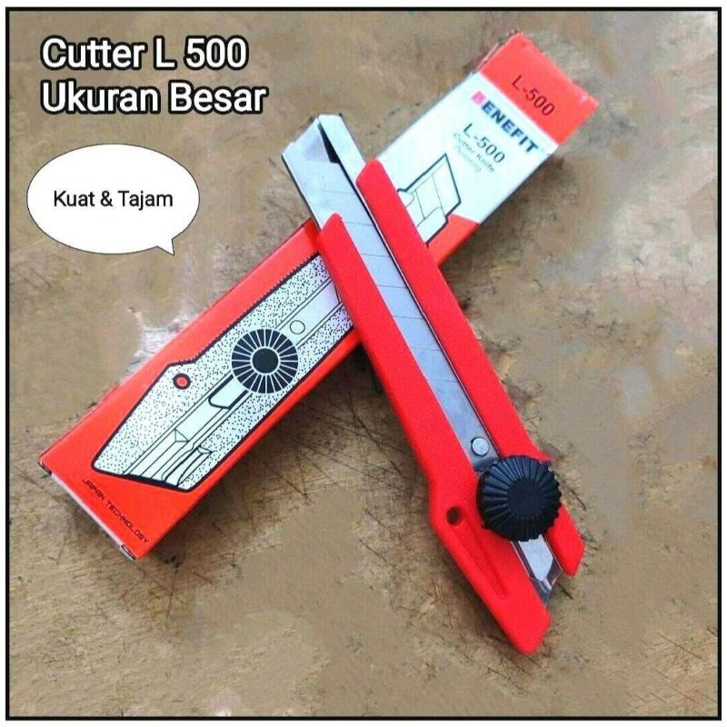 

1 Pcs Cutter L500 Benefit / Cutter Ukuran Besar