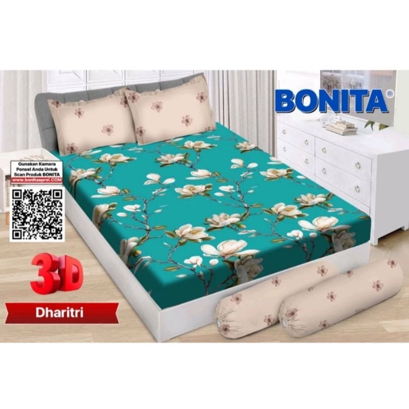 Sprei bonita 3d uk 120x200 motif dharitri