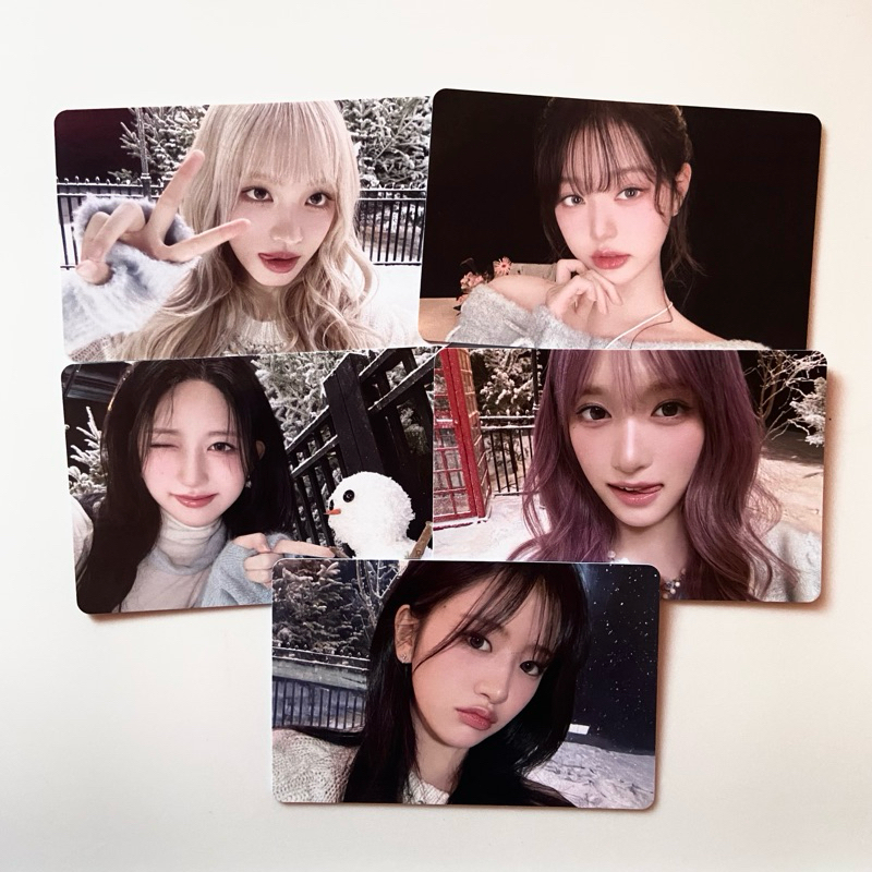 PHOTOCARD OFFICIAL IVE WONYOUNG GAEUL YUJIN LEESEO LIZ MD VER