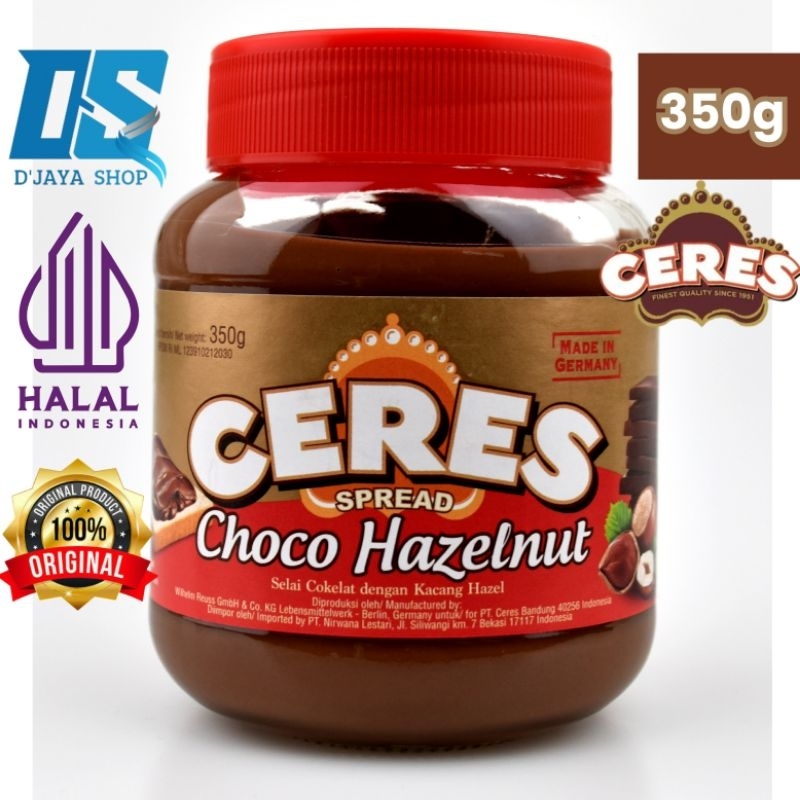 

CERES SPREAD SELAI CHOCO HAZELNUT 350 g