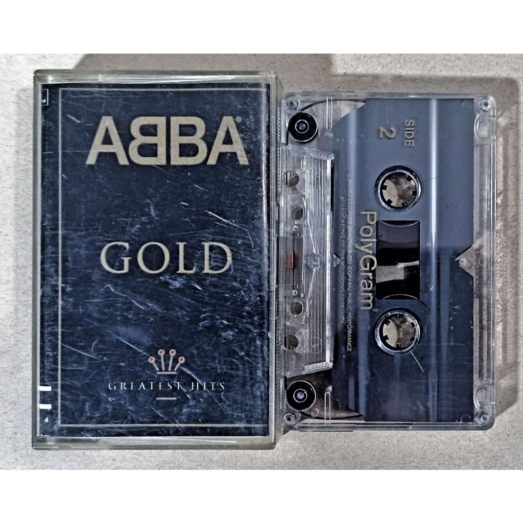 Kaset pita tape Original ABBA Gold (Greatest Hits)