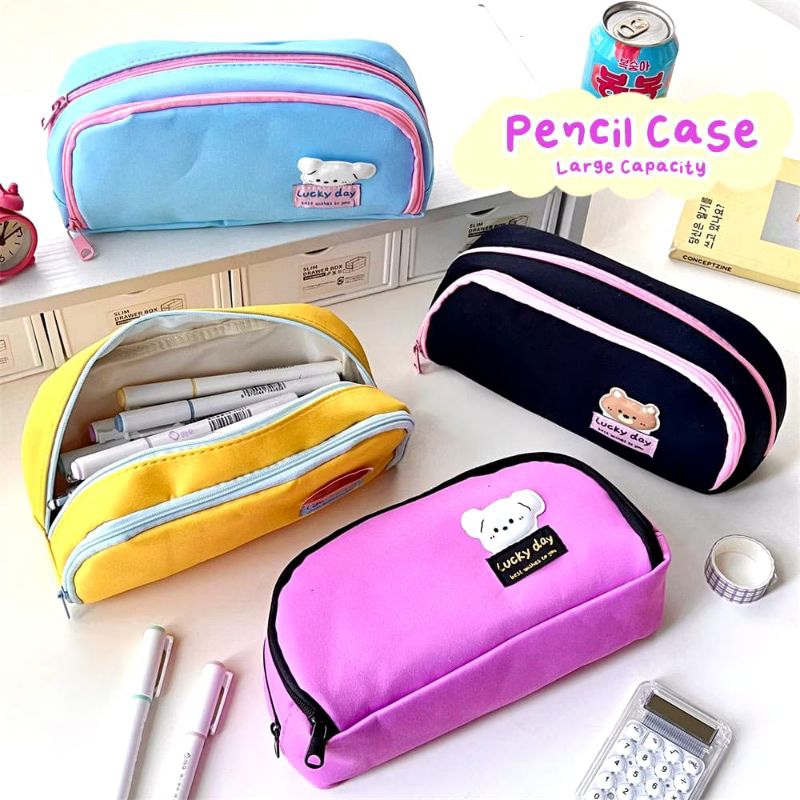 

[AJS] Tempat Pensil Motif Boneka Kapasitas Besar/ Tempat Pulpen Sekolah