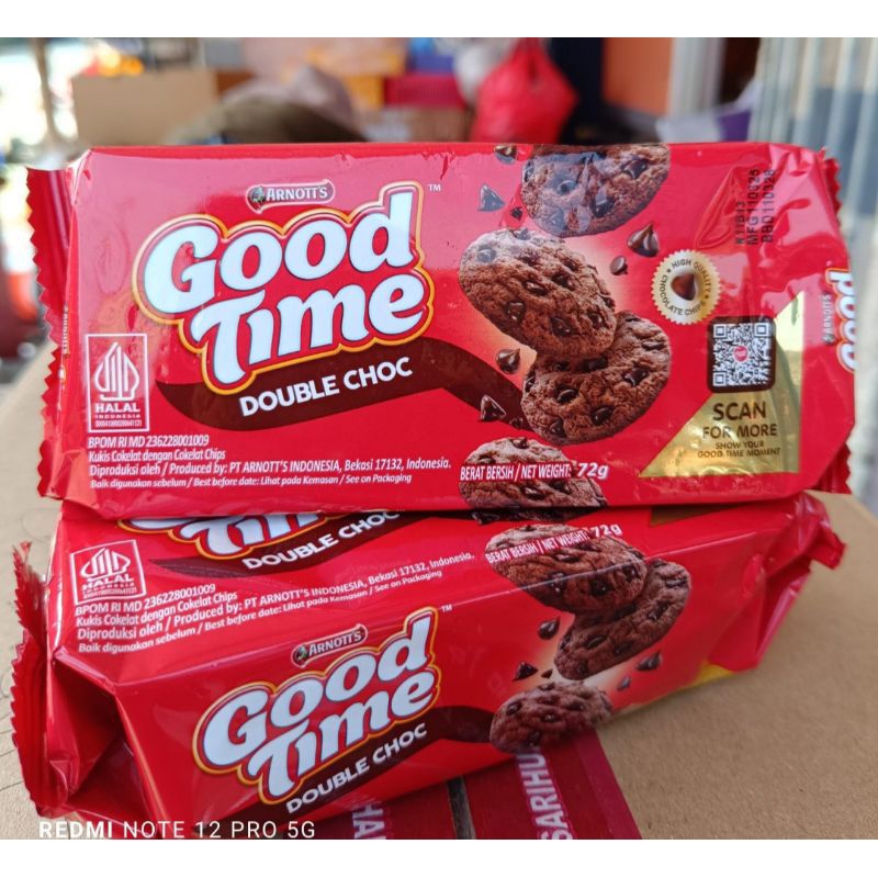 

Good Time Double Choco 72gram