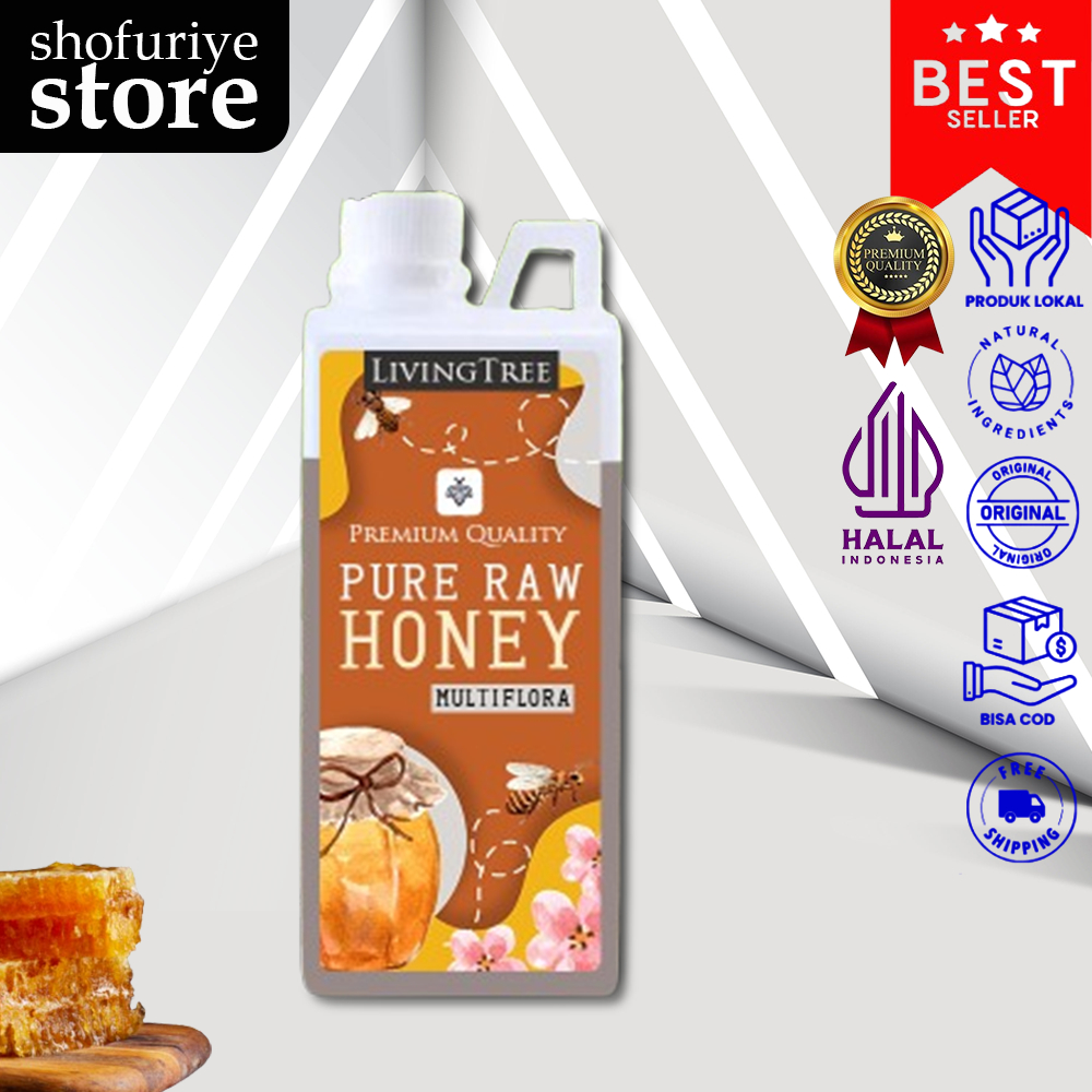 

Madu Multiflora 1kg Varian Raw Honey Asli Original