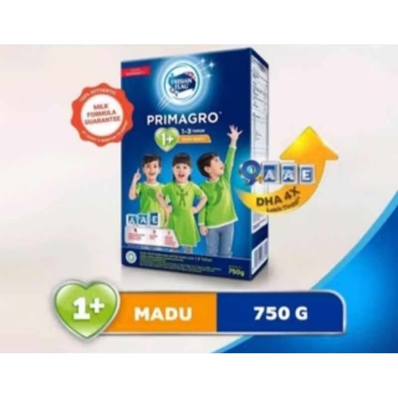 

Frisian Flag Primagro 1+ Madu/Vanila 750gr-Susu Pertumbuhan Bubuk