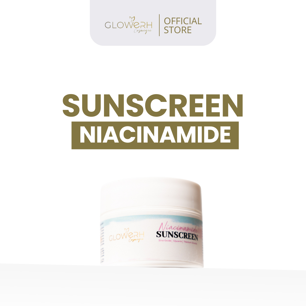 GLOWERH Suncreen Niacinamide - Spf 50 Cream + Niacinamide