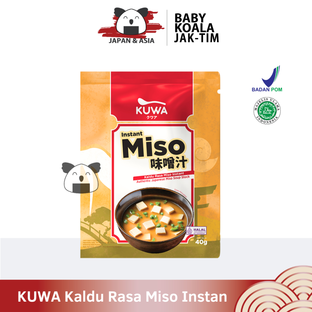 

KUWA Kaldu Miso Instan 40 g Halal | Sup Miso Ala Jepang - Jaktim