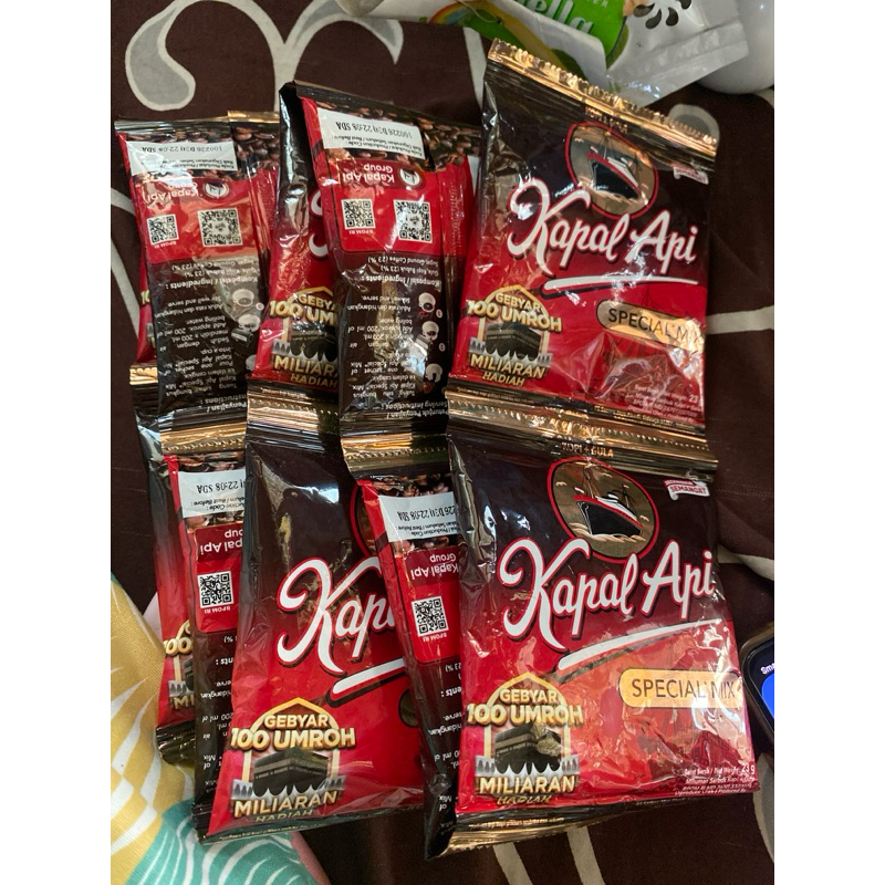 

Kapal api mix kopi+gula 1renceng (10pcs)