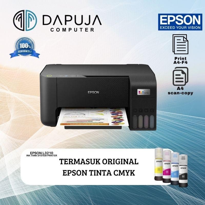 EPSON L3210 + Tinta Original