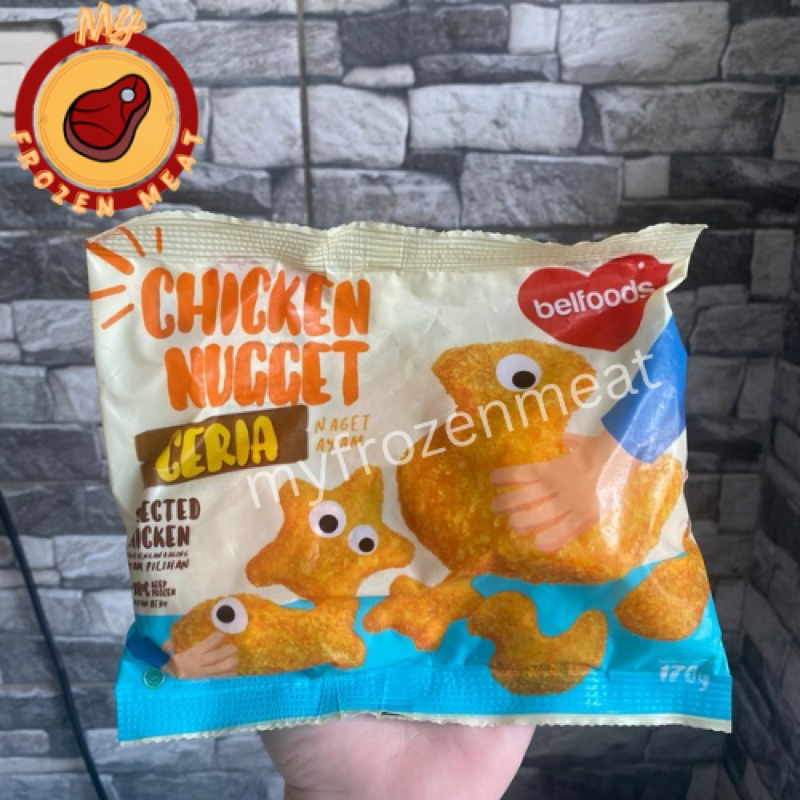 

Belfoods chicken nugget naget ayam ceria 170gr