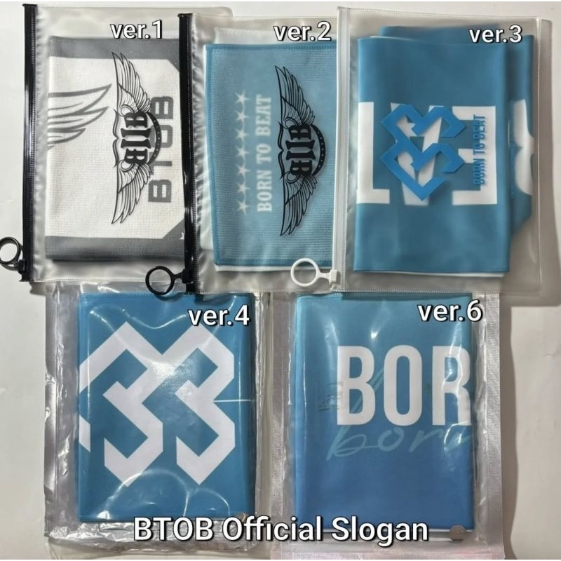 BTOB Official Slogan Ver 1 2 3 4 6