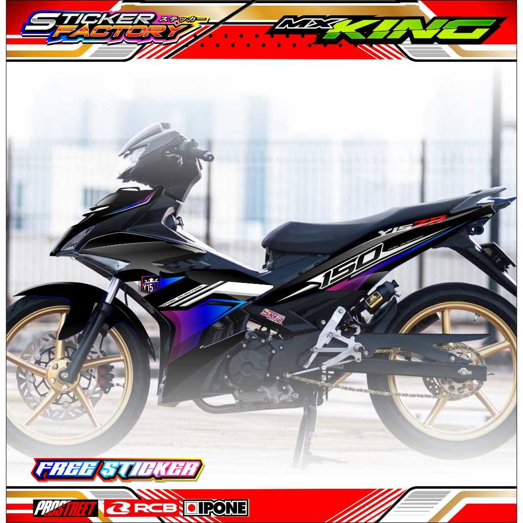 STRIPING VARIASI YAMAHA JUPITER MX KING Y15 ZR / STICKER LIST VARIASI MOTOR JUPITER MX KING Y15 ZR