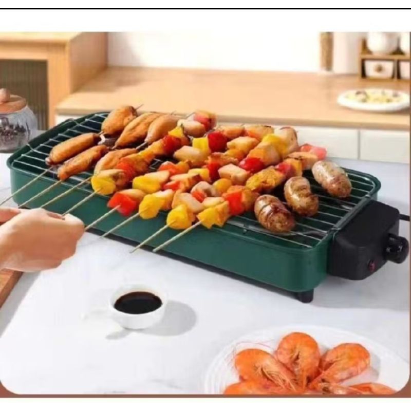 PEMANGGANG Korean PAN BBQ GRILL 2in1 ALAT panggangan LISTRIK Alat Panggangan Elektrik