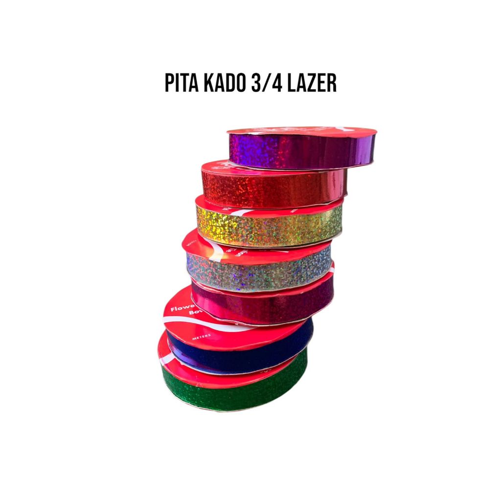 

PITA KADO 3/4 LAZER | Pita kado laser 12 yard
