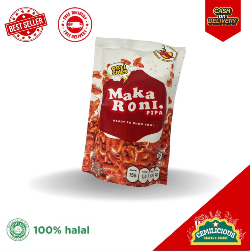

Kylafood Makaroni Double Spicy Daun Jeruk 50gr