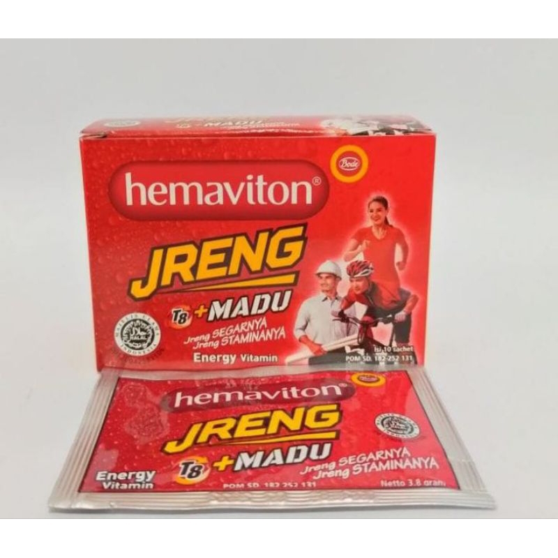 

Hemaviton JRENG T8 serbuk sachet