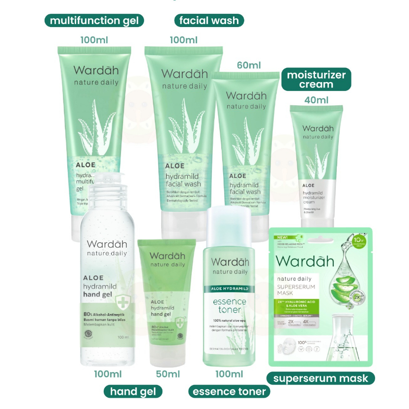 WARDAH Nature Daily Aloevera Series