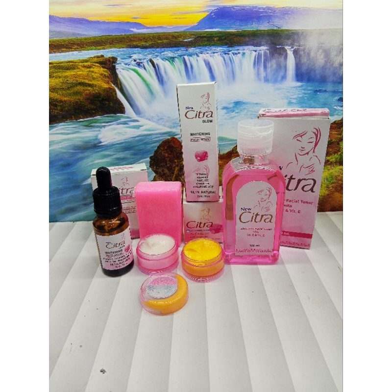 paket 5in1 krim citra susun mutiara (krim,sabun,serum,toner)
