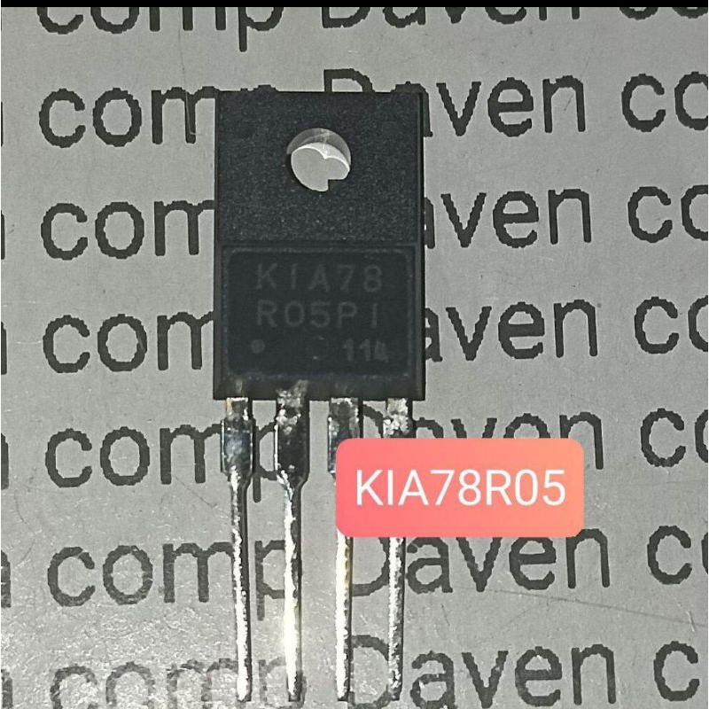 TRANSISTOR KIA 78R05 KIA78R05 MOSFET KIA 78R05 PI