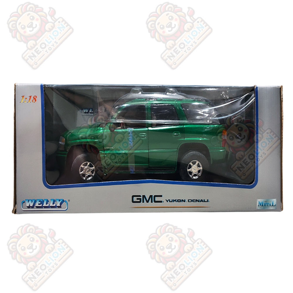 NeoLion Diecast Welly GMC Yukon Denali Hijau 9863W