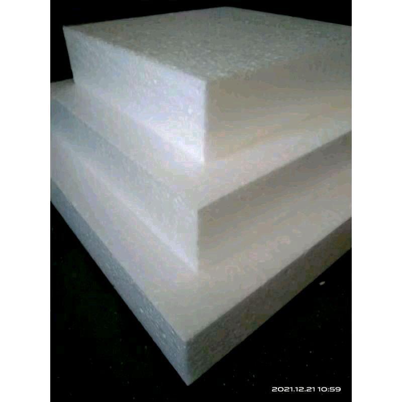 

D (D12) PAPAN STEROFORM GABUS LEMBARAN TEBAL 3 CM UKURAN 100 X 50 CM KUALITAS MEDIUM