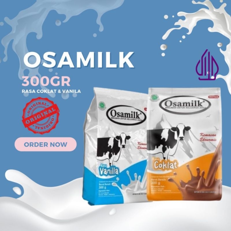 

Baru - Osamilk 300gr rasa coklat & vanila